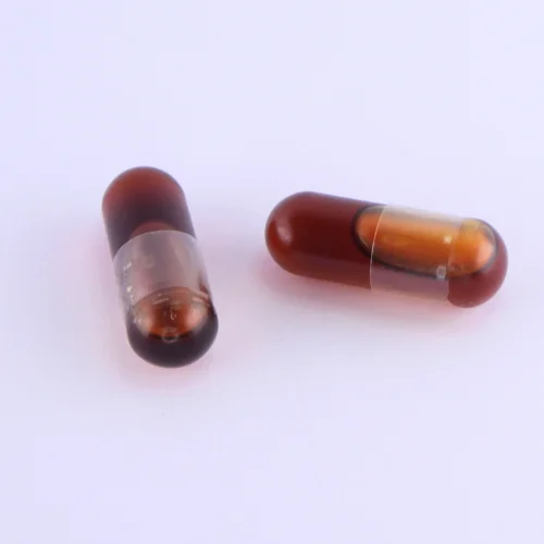 BV treatment in two capsules for vaginal use.