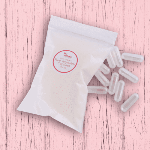 Pure vegie capsules for vaginal bacterial vaginosis and other infections treatments