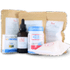 Four-pronged approach fixer box vaginas BV treatment - biofilm busters, lactoferrin, probiotics, pH strips, capsules if needed and antimicrobial of your choice