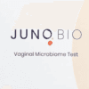 Juno Bio front of the packet, vaginal microbiome test, best in the world. Get US$20 off at checkout.