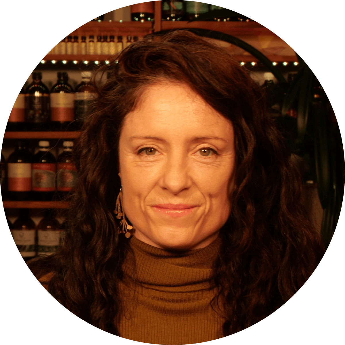 Danielle Brown smiling into the camera