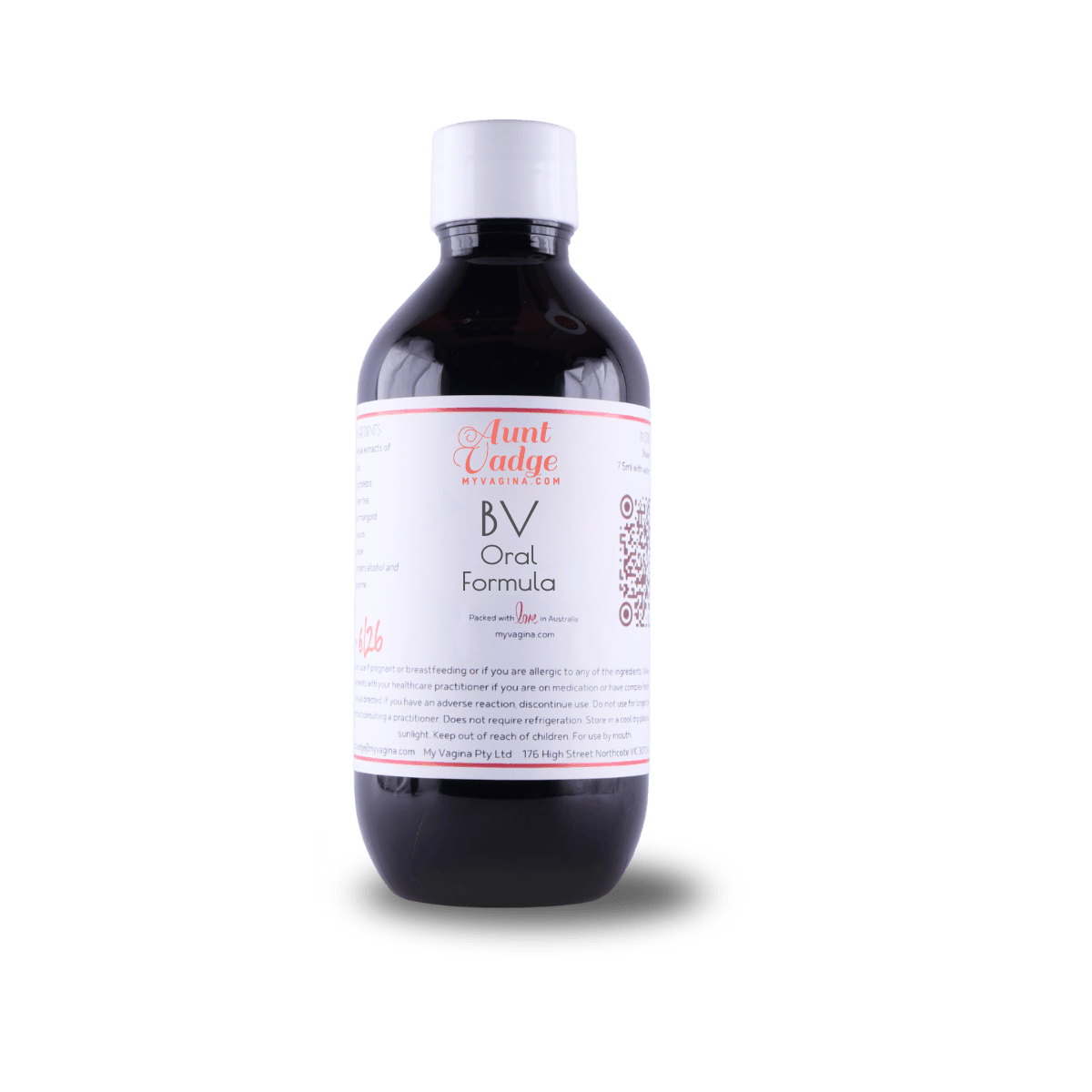 Lovely bottle of BV herbal medicine to supercharge BV treatments.
