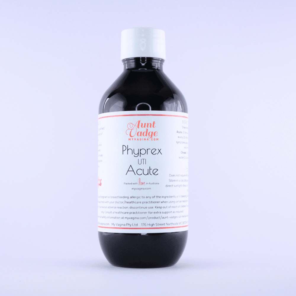 The plant-based Hiprex alternative, Phyprex UTI Gentle for effective treatment of UTI during pregnancy and breastfeeding with safe herbs
