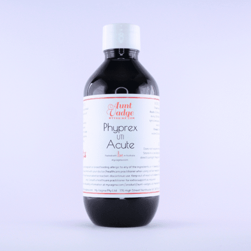 The plant-based Hiprex alternative, Phyprex UTI Gentle for effective treatment of UTI during pregnancy and breastfeeding with safe herbs