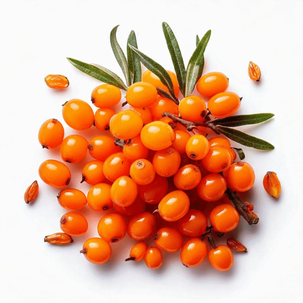 Sea buckthorn berry and seed for vaginal dryness